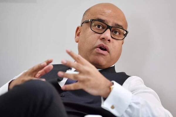 Photo of Sanjeev Gupta speaking.