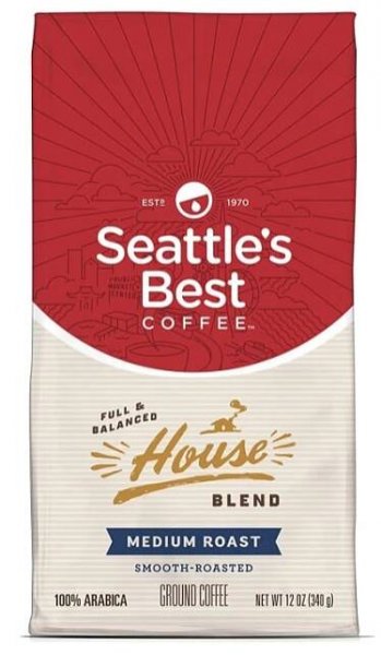 6. Seattle's Best Coffee House Blend Coffee 