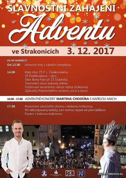 Slavnostní zahájení adventu | Koncert | Akce | Strakonice