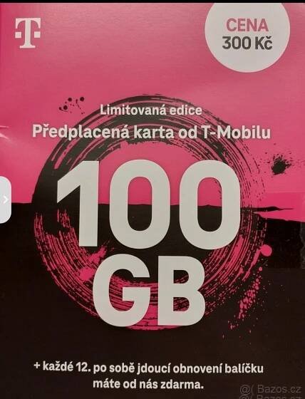 T-Mobile 100 gb - Kolín