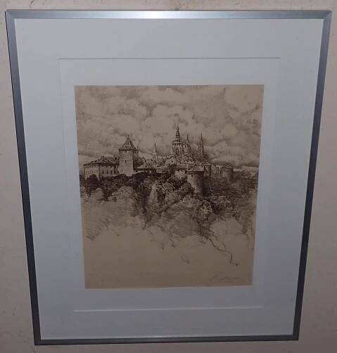 PRAŽSKÝ HRAD - FERDINAND ENGELMÜLLER - Umění