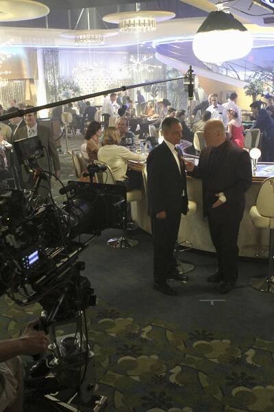 Vegas - Solid Citizens - Z natáčení - James Russo, Michael Chiklis