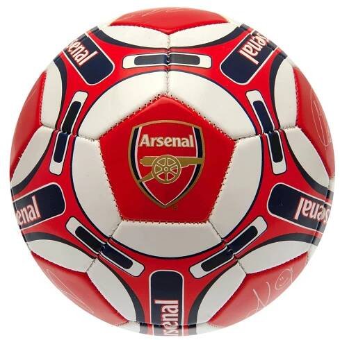 FC Arsenal fotbalový set water bottle - hand pump - size 5 ball - RD - FAN-store.cz