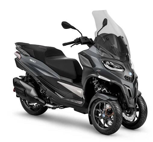 Piaggio MP3 530 exclusive E5 Grigio Titanio Matt