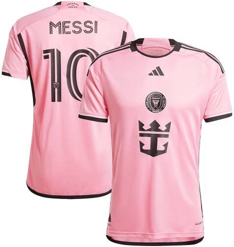 Inter Miami CF adidas Home Authentic Jersey 2024 - Messi, , rebel_hi-res