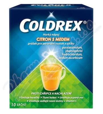 Coldrex Horký nápoj Citr.med 750/10/60mg scc.10 II