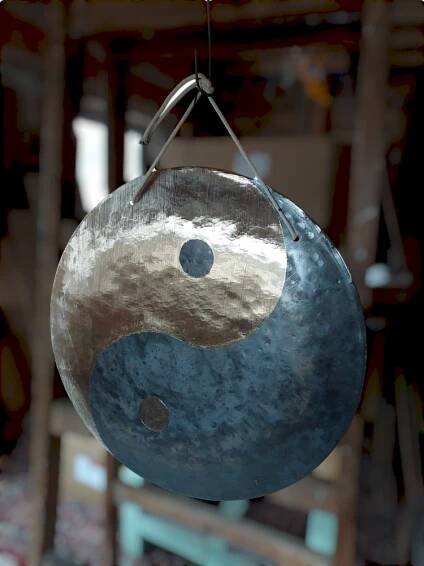 Větrný feng Gong Yin & Yang 50 cm