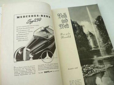 Sudetoněmecký časopis Volk und Welt vydávaný v Československu 1938 | Army shop, airsoft, armyburza - největší burza s militariemi