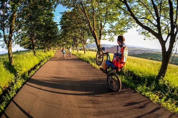 Cyklovýlet na prúdových bicykloch — bicyklom.sk