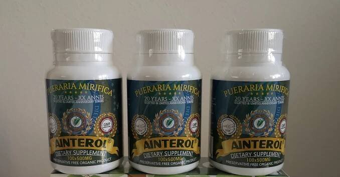 AKČNÍ BALÍČKY KAPSLE | Kapsle Ainterol Pueraria Mirifica (300 kapslí) |