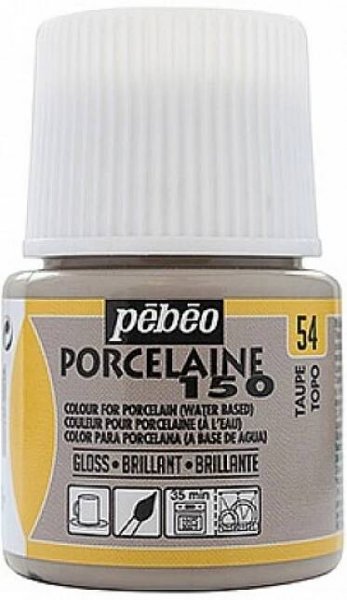 Barva na porcelán a sklo Porcelaine 150 45 ml - Taupe 54