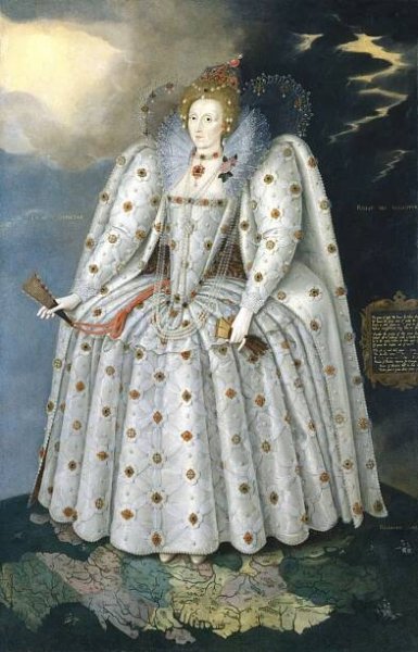 Gheeraerts, Marcus (ml.): Královna Alžběta I. (the Ditchley portrét)