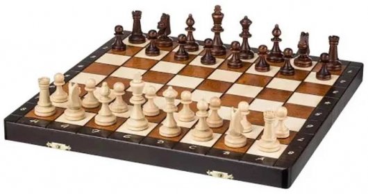ČistéDřevo Velké magnetické dřevěné šachy