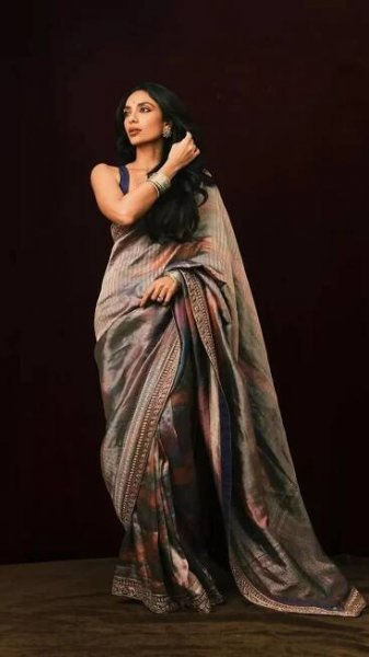 Sobhita Dhulipala Serves Saree Glam with a Bold Twist