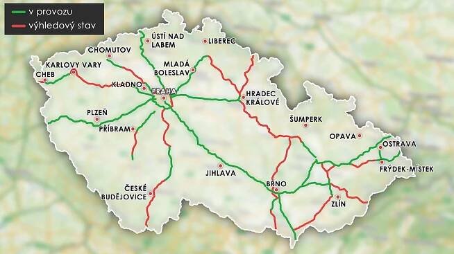 Česku zbývá dostavět 800 kilometrů dálnic. Ťok to chce stihnout za 12 let - Novinky