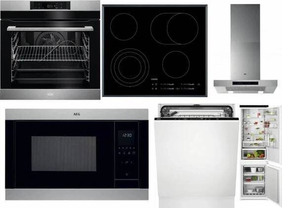 Set AEG BPK742380M + HK654070FB + DBB5660HM + MSB2547D-M + FSK73607Z + TSC6M181ES