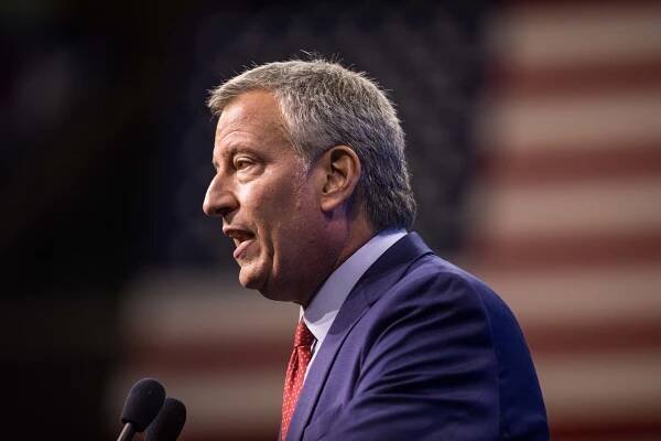 Big Tech is “scary” because it wants to be the solution to everything, New York City Mayor Bill de Blasio says