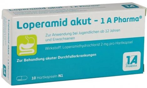 LOPERAMID Acute-1a Pharma Hard Capsules, 10 ks