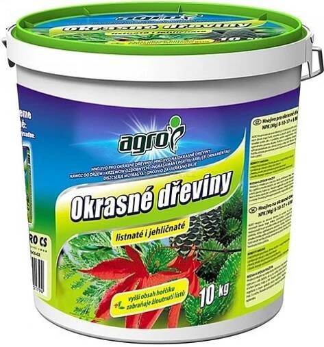 Agro hnojivo pro okrasné dřeviny 10 kg