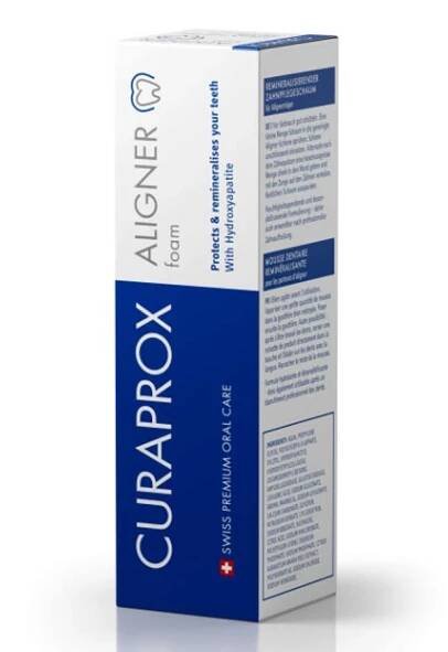 Curaprox Aligner foam remineralizační pěna do alignerů 40 ml