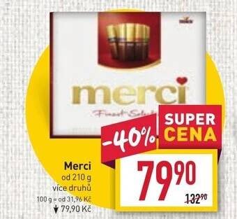 Billa Merci nabídka