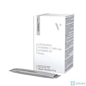 Liposomal Vitamin C 1000 mg, Vitamin D3, Zinek Clinical 30 sáčků