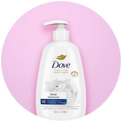 Dove advanced care deep moisture hand wash