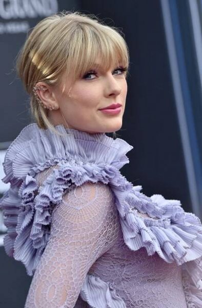 LAS VEGAS NEVADA  MAY 01 Taylor Swift attends the 2019 Billboard Music Awards at MGM Grand Garden Arena on May 01 2019...