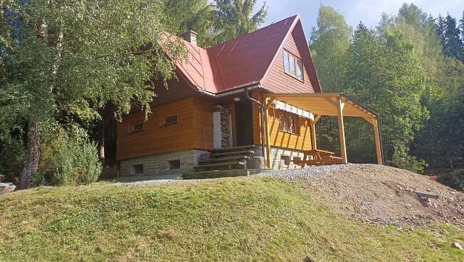 Chata Alpina 1 a 2, pronájem chaty Malá Bystřice - ubytování Beskydy, 9521