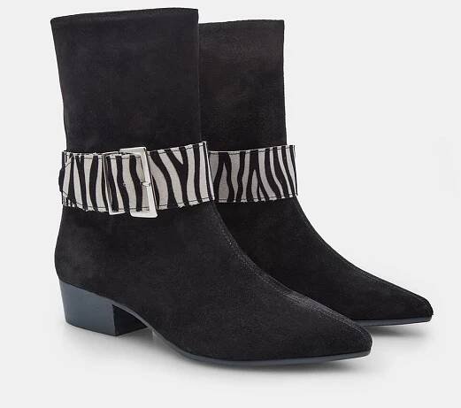Dámská semišová obuv Wild Couture Baťa, černá