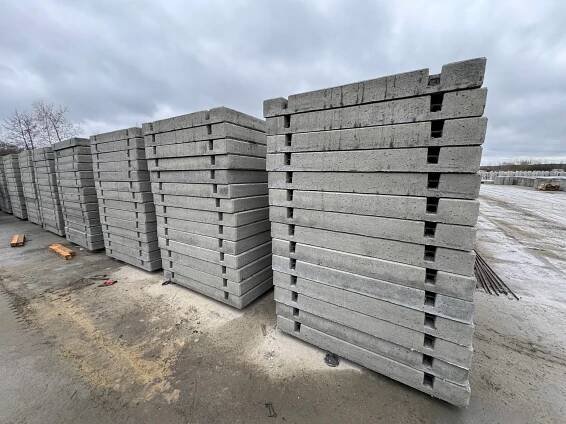 BETONOVÉ SILNIČNÍ DESKY MON 300x150x15 vyztužené dvojitou sítí
