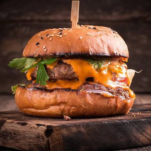 100% Grass Fed Beef Burgers – 1/3 lb Each – Package Of 30 – Delicious & Healthy Burger Patty, Protein & Omega-3 Rich Gourmet Hamburger Meat, Juicy & Ready To Cook, Classic American BBQ Choice