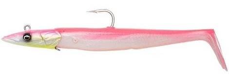 Ripper Savage Gear Sandeel V2 14cm Pink Pearl Silver 2+1ks
