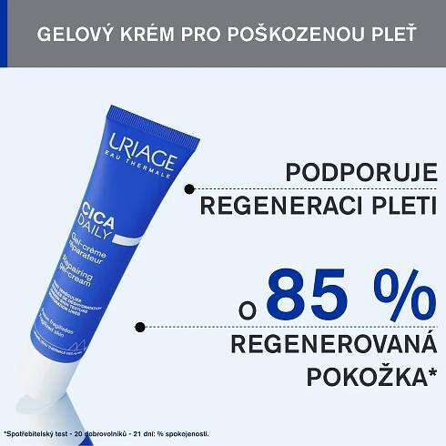 Uriage Cica Daily Gelový krém pro poškozenou pleť 40 ml