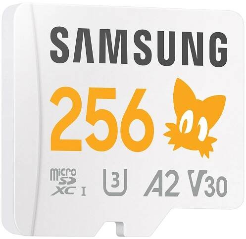 Samsung micro SDXC 256GB PRO Plus 'Sonic the Hedgehog' + SD adaptér