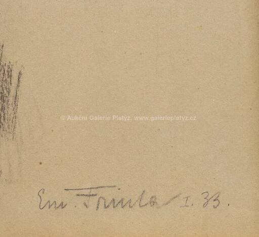 Emanuel Frinta / Studie dívky - detail aukce « Aukce « Aukční Galerie Platýz