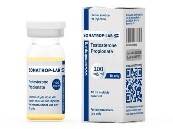 Testosteron propionát 10ml - 100mg - Somatrop-Lab