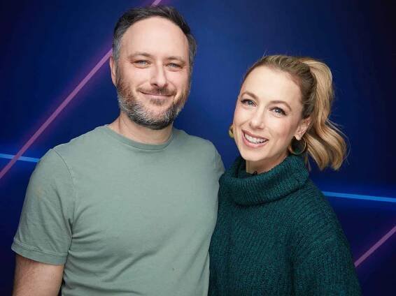 Noah Galuten and Iliza Shlesinger