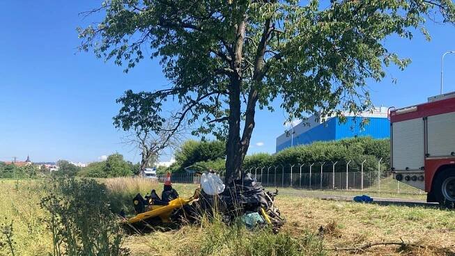 Tragická nehoda u Bystřice pod Lopeníkem
