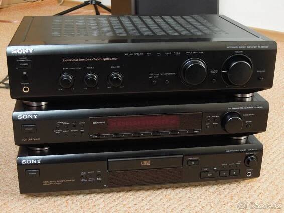 SONY HiFi SESTAVA Zesilovač, tuner, CD přehrávač - Náchod
