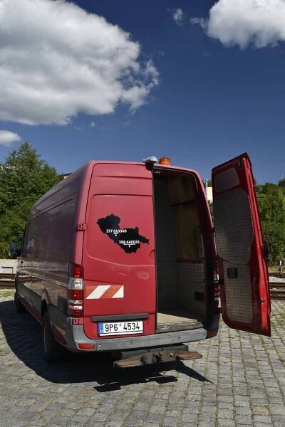 dodávka MB Sprinter 906 (3-místná, ŘP sk. „C1“) – Půjčovna ČK