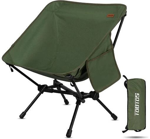 Tobtos Ultralight Camping Chair Portable Folding Backpacking Chair
