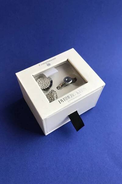 DYRBERG/KERN RDU COMPLIMENTS 3 SET 5 RING 350743 • Price €41.4 • UPS delivery