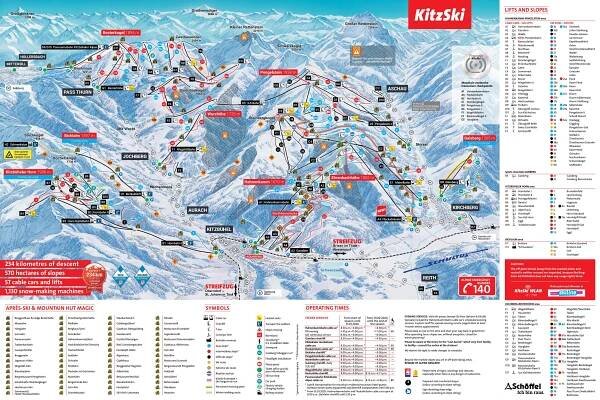 Kitzbühel Průvodce po středisku, mapa lokací & Kitzbühel ubytovaní