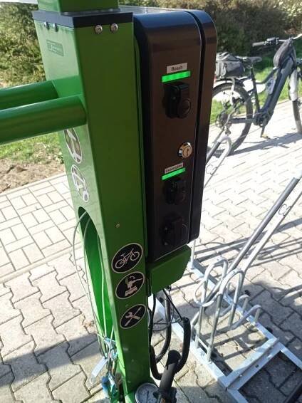Nabíjecí stanice pro elektrokola foto 2