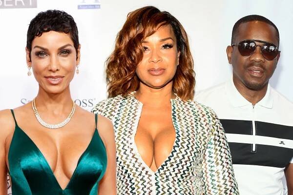 Nicole Murphy, LisaRaye McCoy and Duane Martin