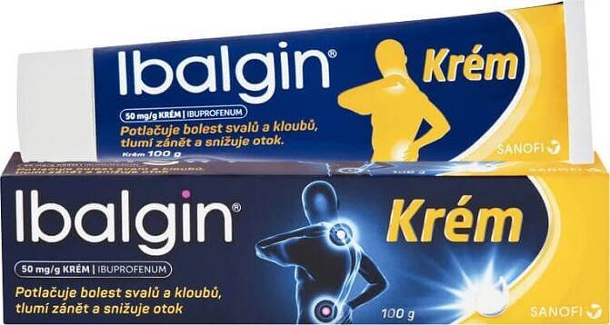 Ibalgin krém 50 mg, 100 g