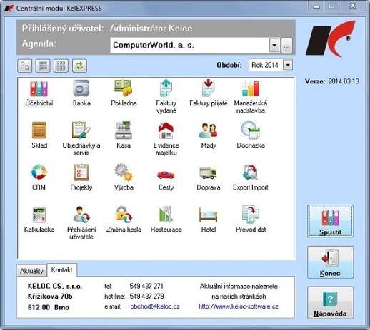 KELOC CS - účetní software foto 2