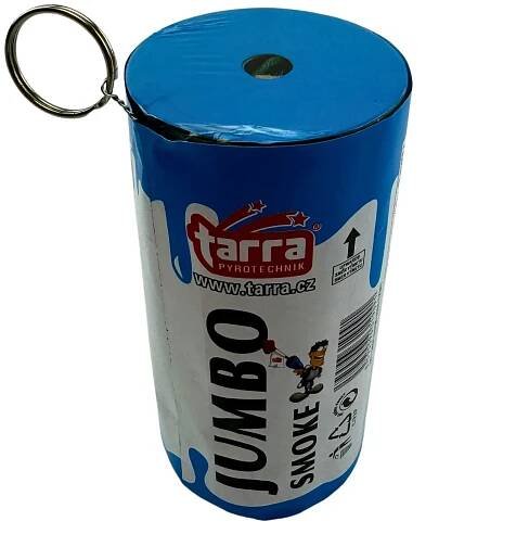 DÝMOVNICE - JUMBO SMOKE -  MODRÁ - 1ks - trhací pojistka