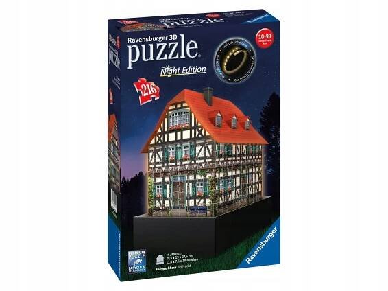 Ravensburger 3D puzzle Svíticí dům ve Schwarzwaldu 216 ks